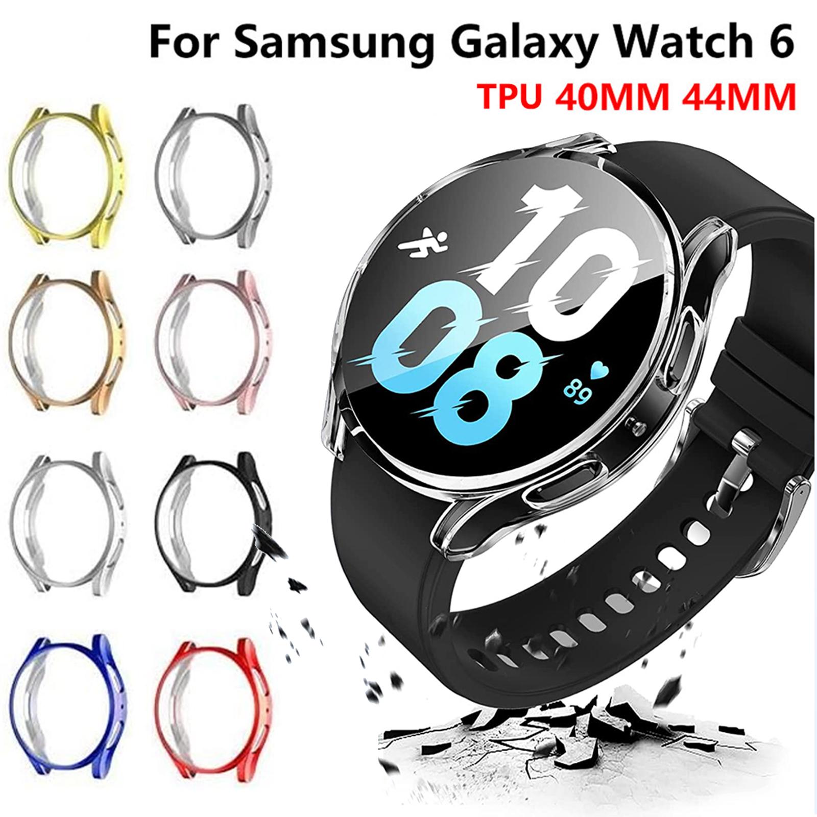 Противоударный чехол для Samsung Galaxy Watch 6 40/44 мм, Защитная пленка для экрана из ТПУ, универсальный бампер, чехол для Galaxy Watch 6 44/40 мм
Противоударный чехол для Samsung Galaxy Watch 6 40/44 мм, Защитная пленка для экрана из ТПУ, универсальный бампер, чехол для Galaxy Watch 6 44/40 мм