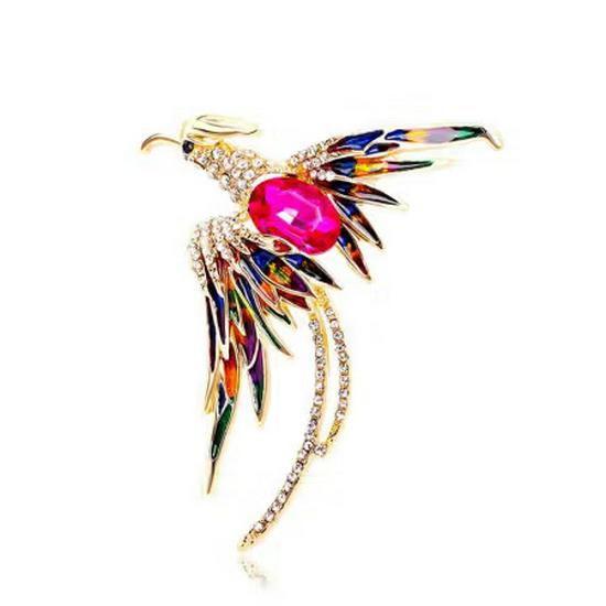 Elegant Phoenix Rhinestone Brooch for Women - High-End, Exquisite Pin with Personality and Style
Elegant Phoenix Rhinestone Brooch for Women - High-End, Exquisite Pin with Personality and Style