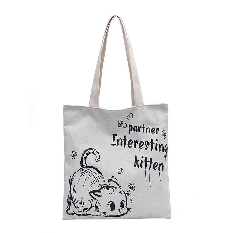 Cartoon letter cat canvas bag women s 2025 autumn and winter new large-capacity shoulder bag versatile tote bag
Cartoon letter cat canvas bag women s 2025 autumn and winter new large-capacity shoulder bag versatile tote bag