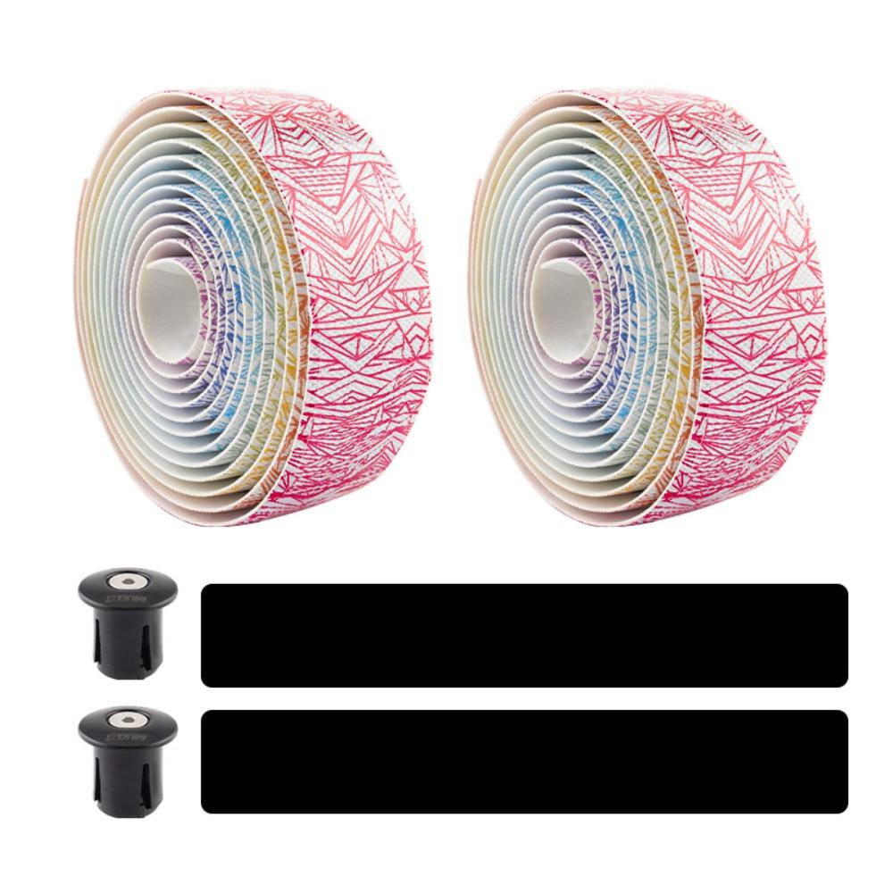 Two Rolls Ice Cracks Cycling Handlebar Tape Gradient Color with Handle Blocking Handle Bar Tapes Shock Absorption
Two Rolls Ice Cracks Cycling Handlebar Tape Gradient Color with Handle Blocking Handle Bar Tapes Shock Absorption