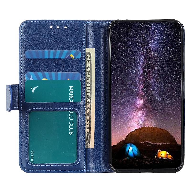 For Google Pixel 8 5G PU Leather+TPU Phone Cover Crazy Horse Texture Cellphone Wallet Stand Case Blue
For Google Pixel 8 5G PU Leather+TPU Phone Cover Crazy Horse Texture Cellphone Wallet Stand Case Blue