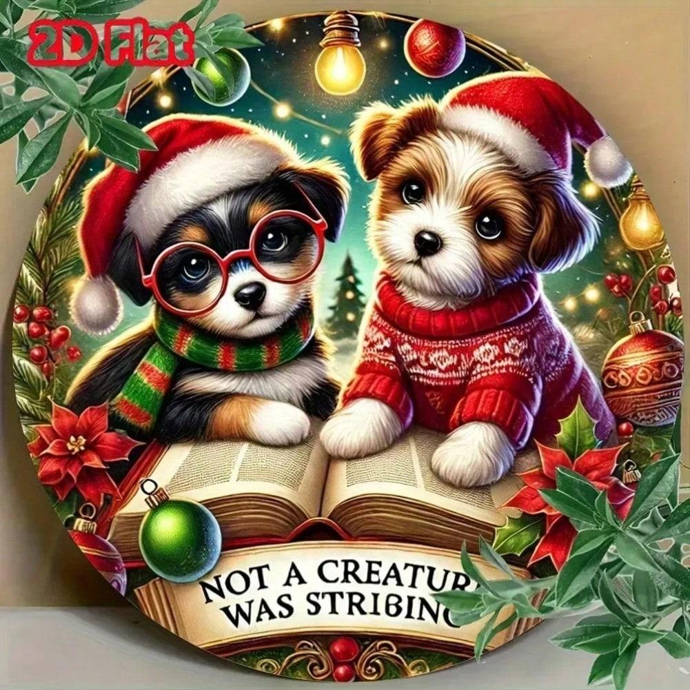 Christmas Eve Metal Sign Puppy Reading Book Round Print Home Bar Cafe Garage Wall Decor Holiday Gift 20x20 різнокольоровий
Christmas Eve Metal Sign Puppy Reading Book Round Print Home Bar Cafe Garage Wall Decor Holiday Gift 20x20 різнокольоровий