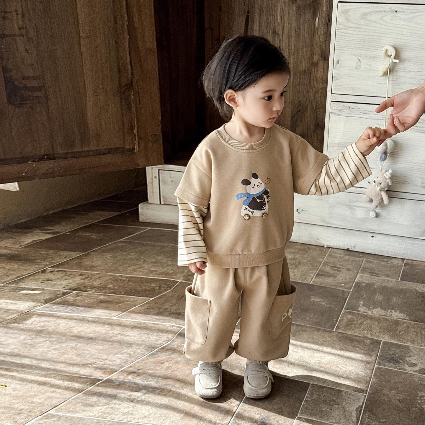 2026 Korean-Style Baby Boy Hoodie & Pants Set: Infant Casual, Versatile Two-Piece 80 cm
2026 Korean-Style Baby Boy Hoodie & Pants Set: Infant Casual, Versatile Two-Piece 80 cm