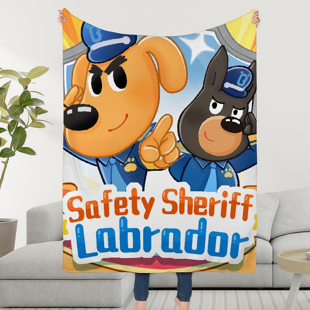 S-Sheriff S-Safety Blanket Throw Super Cosy Plush Living Room L-LabradorS Sofa Couch Childish Birthday Gifts 75cmx90cm
S-Sheriff S-Safety Blanket Throw Super Cosy Plush Living Room L-LabradorS Sofa Couch Childish Birthday Gifts 75cmx90cm