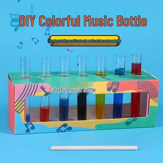 DIY Colorful Music Bottle: Science & Technology Experiment Kit Model for Play and Teaching. 1
DIY Colorful Music Bottle: Science & Technology Experiment Kit Model for Play and Teaching. 1