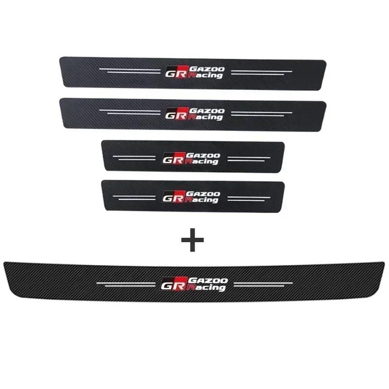 Car Door Sill Protector Sticker Rear Trunk Bumper Film Decals For Toyota GR Sport Gazoo Racing Camry Corolla RAV4 CHR Aqua Yaris
Car Door Sill Protector Sticker Rear Trunk Bumper Film Decals For Toyota GR Sport Gazoo Racing Camry Corolla RAV4 CHR Aqua Yaris