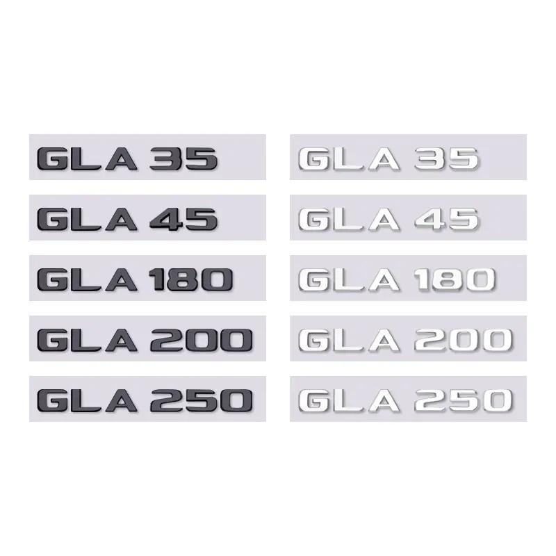 GLA35 GLA45 GLA180 GLA200 GLA250 letter car sticker for mercedes benz GLA class refit rear boot logo trunk 3D displacement label chrome&GLA260
GLA35 GLA45 GLA180 GLA200 GLA250 letter car sticker for mercedes benz GLA class refit rear boot logo trunk 3D displacement label chrome&GLA260