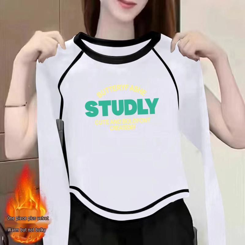 Women s 2024 New Double-Sided Velvet Long-Sleeve T-Shirt – Autumn/Winter Chic Versatile Inner Wear XL (125-135 jin)
Women s 2024 New Double-Sided Velvet Long-Sleeve T-Shirt – Autumn/Winter Chic Versatile Inner Wear XL (125-135 jin)