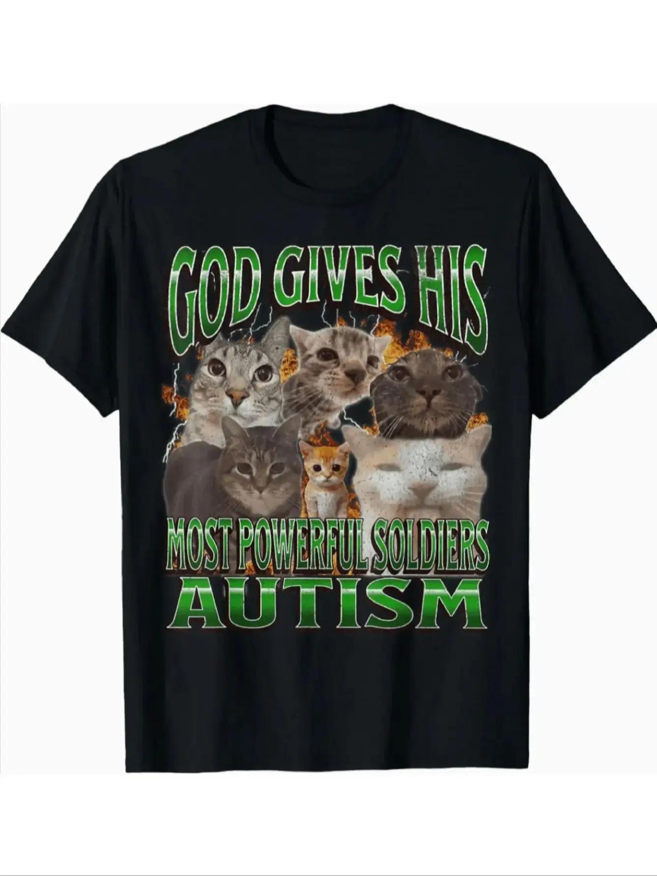 God Gave Him The Strongest Warrior Autism Cat Pattern TShirt Fun Autism Awareness Promotional TShirt Women Clothing Y2K S
God Gave Him The Strongest Warrior Autism Cat Pattern TShirt Fun Autism Awareness Promotional TShirt Women Clothing Y2K S
