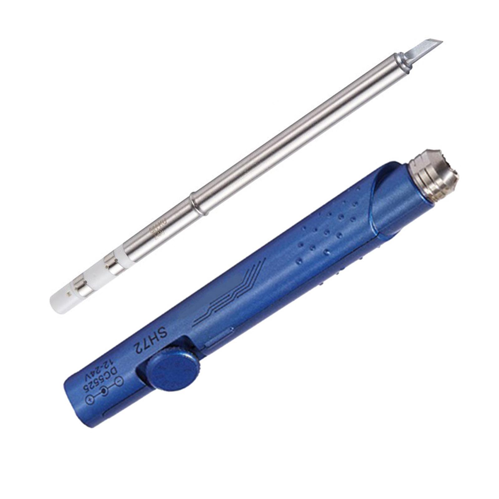 Portable 65W Soldering Iron Set Adjustable Temp with BC2 Tip for Precise Soldering in Various Environment School Project синій
Portable 65W Soldering Iron Set Adjustable Temp with BC2 Tip for Precise Soldering in Various Environment School Project синій