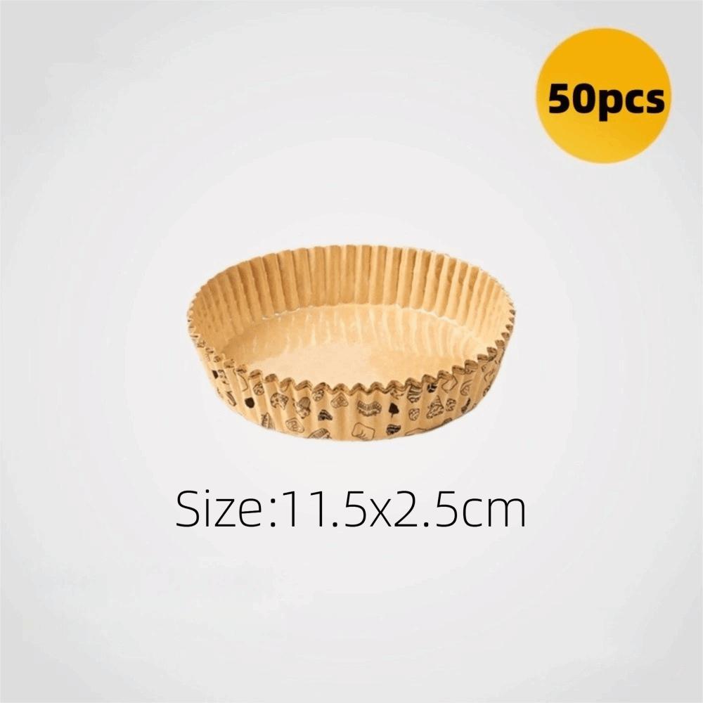 50pcs Multi-size Round Disposable Pizza Pans Non-Stick Greaseproof Pizza Paper Tray Baking Papers Baking Applications
50pcs Multi-size Round Disposable Pizza Pans Non-Stick Greaseproof Pizza Paper Tray Baking Papers Baking Applications