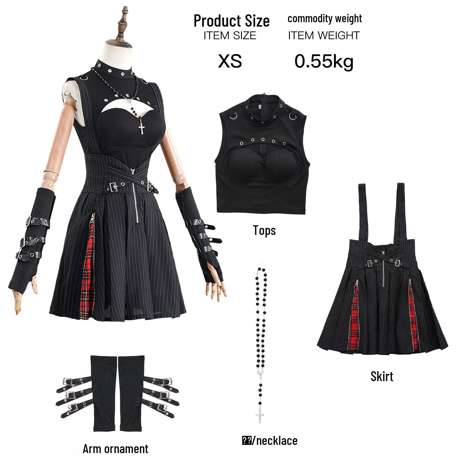 Misa Amane Gothic Cosplay Dress - Death Note Role-Playing Costume XXL
Misa Amane Gothic Cosplay Dress - Death Note Role-Playing Costume XXL