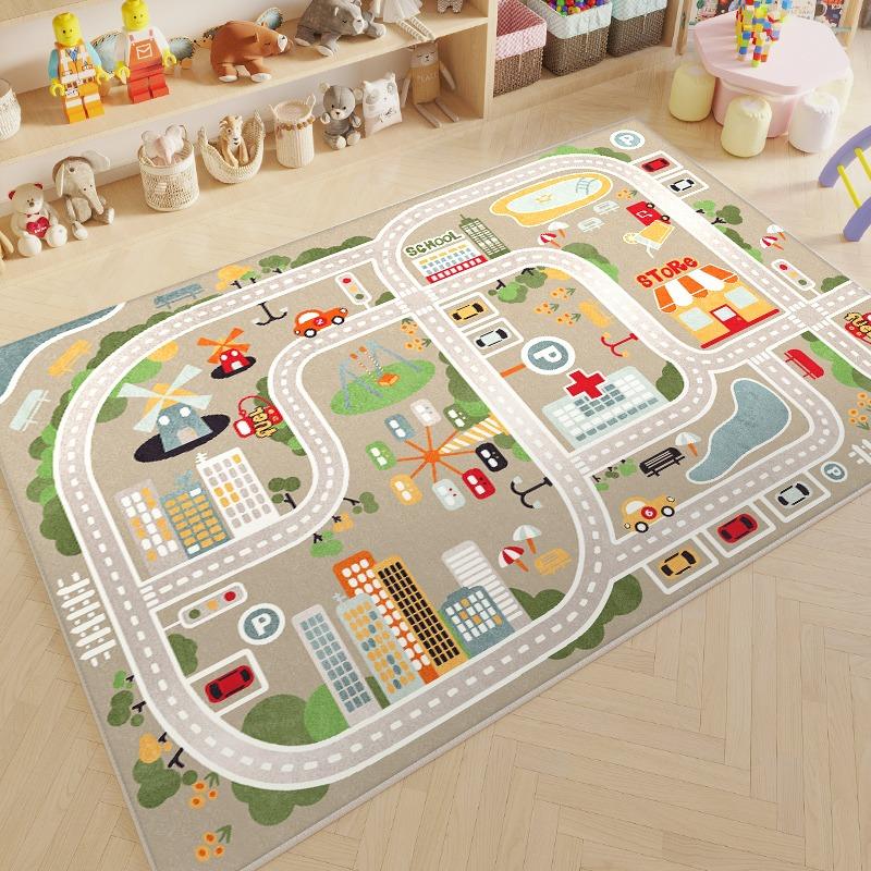 Parking Lot Child Crawling Game Track Road Traffic Cartoon Carpet Living Room Sofa Bedroom Bedside Floor Mat Non-slip Decor Rug 40x60cm
Parking Lot Child Crawling Game Track Road Traffic Cartoon Carpet Living Room Sofa Bedroom Bedside Floor Mat Non-slip Decor Rug 40x60cm