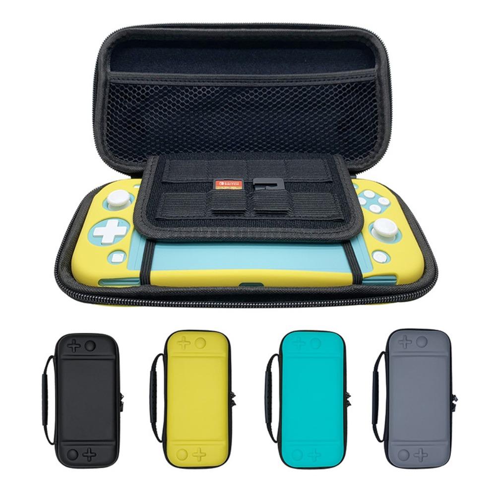 Сумка для хранения игровой консоли с двойной молнией EVA + PU + бархатный корпус из EVA для хранения Nitendo Switch Lite
Сумка для хранения игровой консоли с двойной молнией EVA + PU + бархатный корпус из EVA для хранения Nitendo Switch Lite