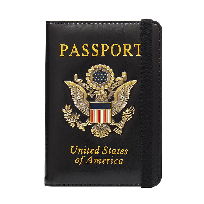 RFID Anti-Magnetic Passport Holder with Multi-Card Slots and Elastic Band
RFID Anti-Magnetic Passport Holder with Multi-Card Slots and Elastic Band