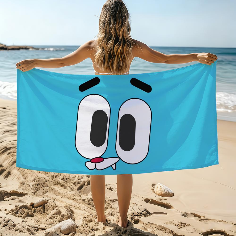 Funny A-amazing of Cute G-Gumball Towel Beach Towel Oversized Quick Dry Towel Absorbent Soft Swim BeachTowels for Men Women W30*H60(CM)
Funny A-amazing of Cute G-Gumball Towel Beach Towel Oversized Quick Dry Towel Absorbent Soft Swim BeachTowels for Men Women W30*H60(CM)