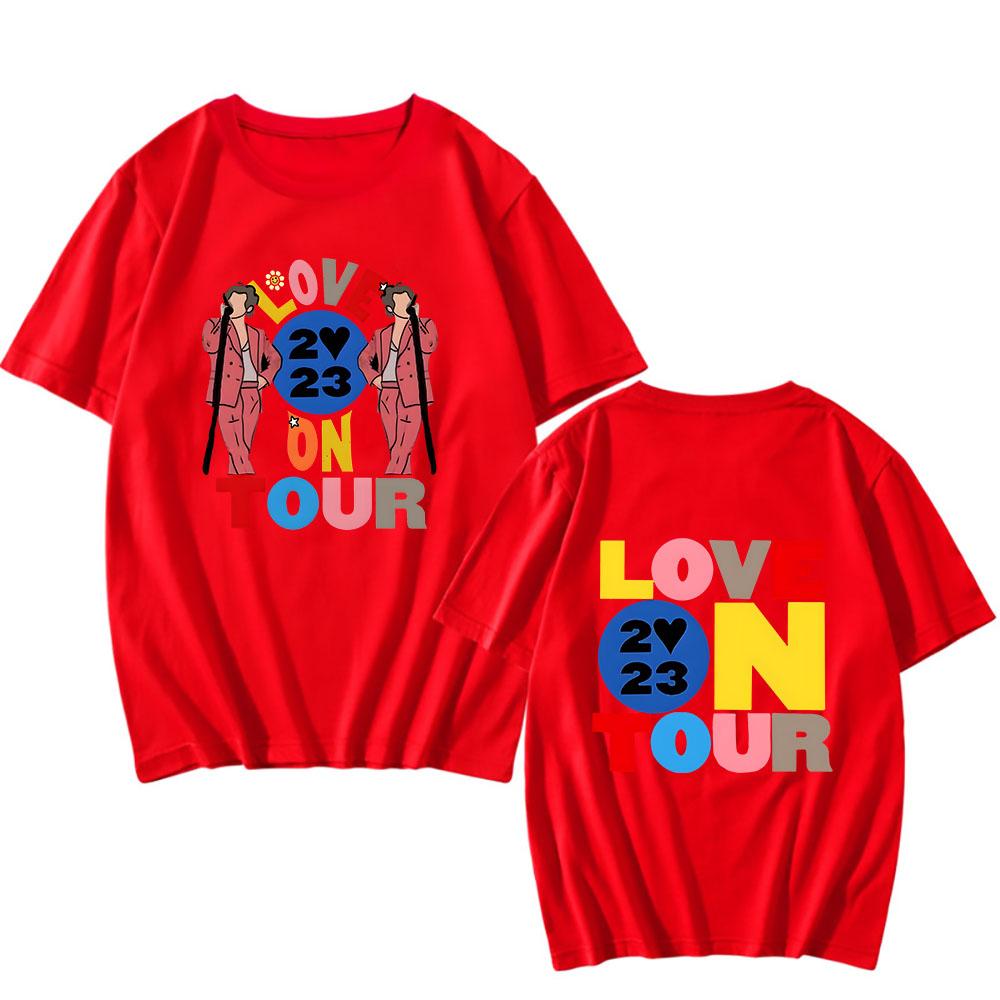 Harrys House Love on Tour Men Clothing Creative Printing Casual Loose Round Neck Summer Short Sleeve Breathable Top Teenage Tide S
Harrys House Love on Tour Men Clothing Creative Printing Casual Loose Round Neck Summer Short Sleeve Breathable Top Teenage Tide S