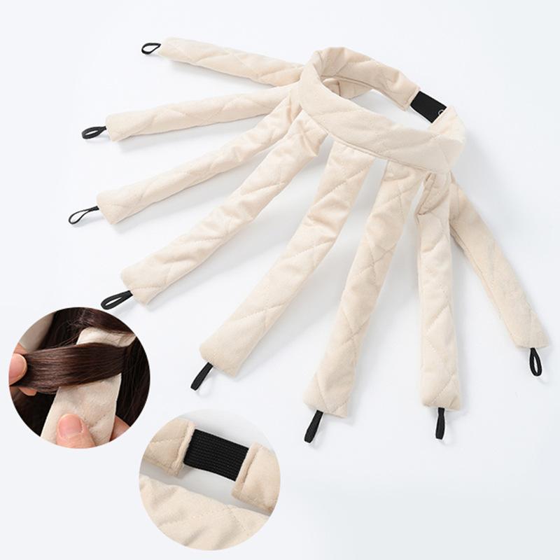Velvet Cloth Hair Curler Overnight Octopus Curls Rod Soft No Heat Hair Roller Beige
Velvet Cloth Hair Curler Overnight Octopus Curls Rod Soft No Heat Hair Roller Beige