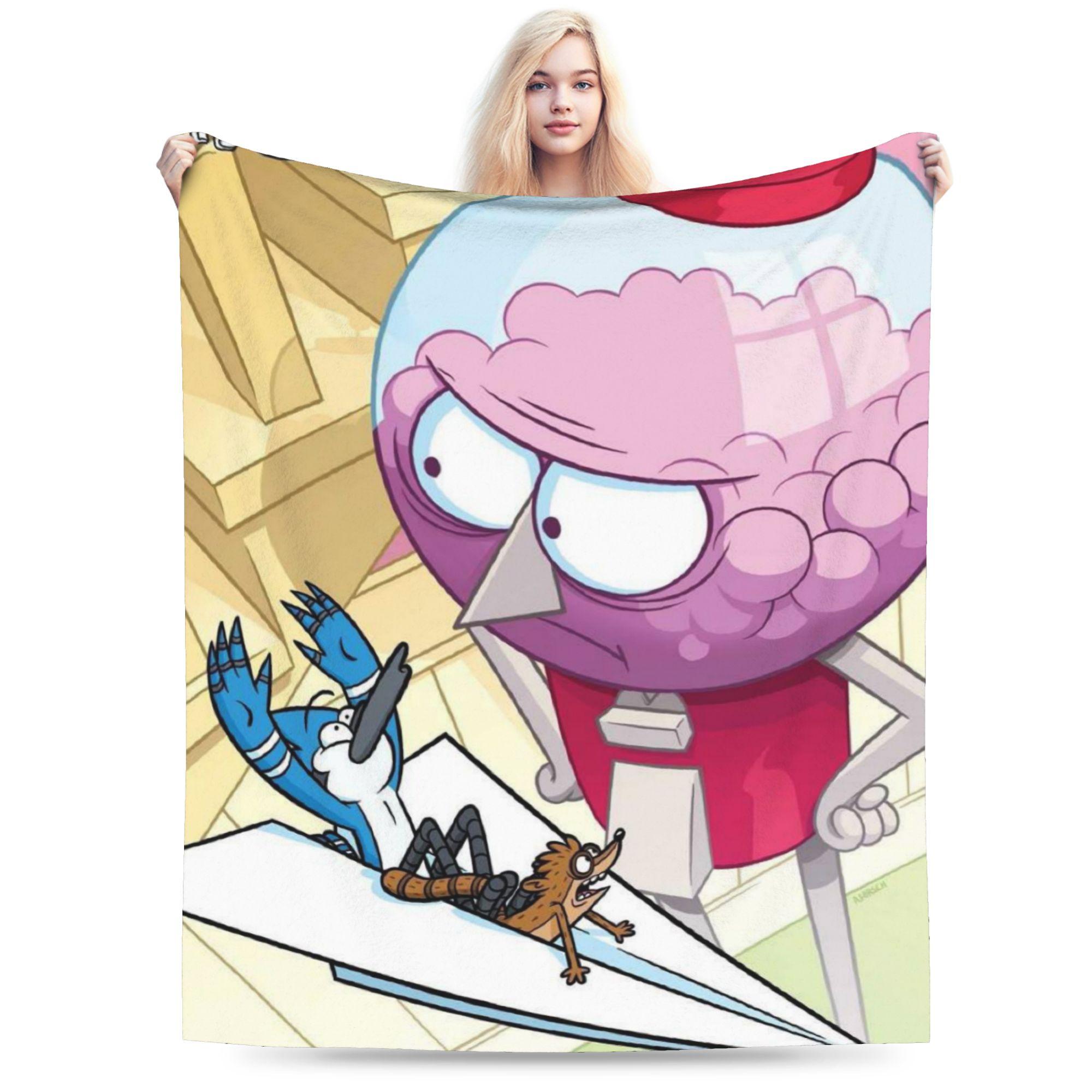 Funny Regulars Shows Cartoon Anime Blanket Super Soft Flannel Cozy Throw Blankets Machine Washable 75cmx90cm
Funny Regulars Shows Cartoon Anime Blanket Super Soft Flannel Cozy Throw Blankets Machine Washable 75cmx90cm