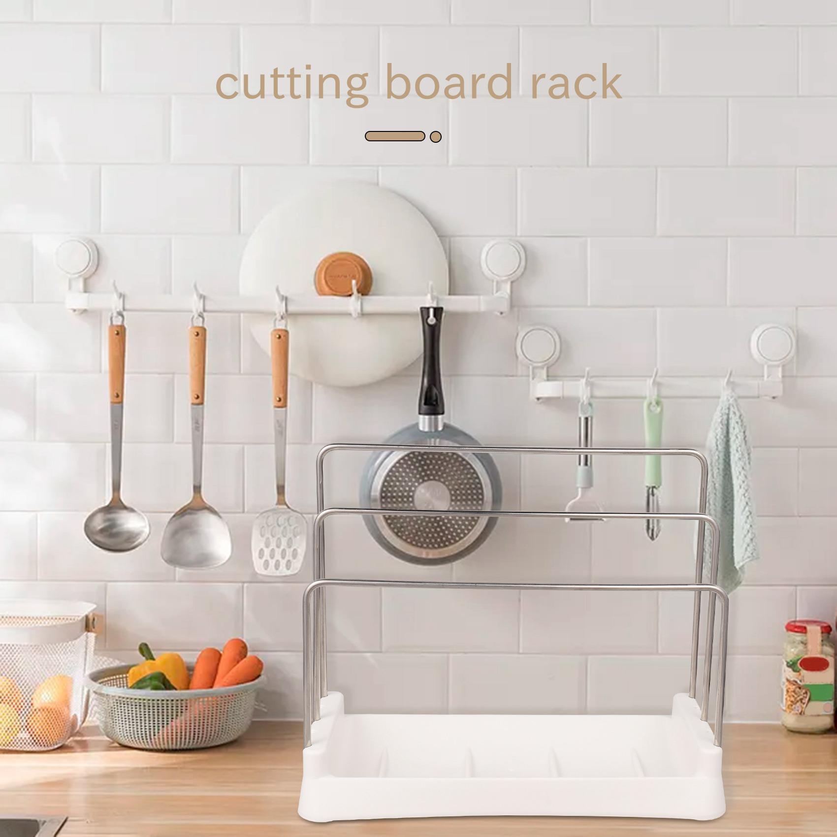 ABWR-Cutting Boards Holder, Organizer Pantry Rack Bakeware Holder Chopping Board Organizer Kitchen Countertop Storage білий
ABWR-Cutting Boards Holder, Organizer Pantry Rack Bakeware Holder Chopping Board Organizer Kitchen Countertop Storage білий
