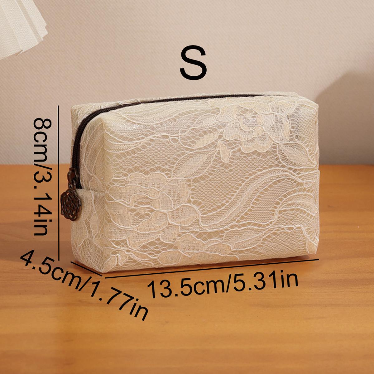 1Pcs Cute Floral Lace Pencil Case Large Capacity Zipper Pen Pouch Portable Stationery Organizer Bag Back-to-school supplies
1Pcs Cute Floral Lace Pencil Case Large Capacity Zipper Pen Pouch Portable Stationery Organizer Bag Back-to-school supplies