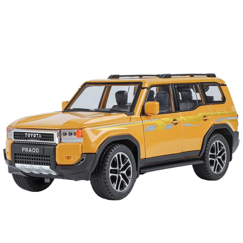 1/24 Toyota PRADO Land Cruiser LC250 Alloy Car Model Diecast Metal Off-road Vehicles Car Model Sound and Light Children Toy Gift жовтий
1/24 Toyota PRADO Land Cruiser LC250 Alloy Car Model Diecast Metal Off-road Vehicles Car Model Sound and Light Children Toy Gift жовтий