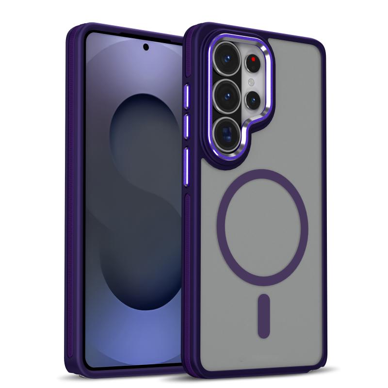 For MagSafe Magnetic Phone Case For Samsung S26 Ultra S24 S22 S23 S25 Ultra Plus Edge Soft TPU + Frosted Translucent Back Cover Galaxy S25 FE фиолетовый
For MagSafe Magnetic Phone Case For Samsung S26 Ultra S24 S22 S23 S25 Ultra Plus Edge Soft TPU + Frosted Translucent Back Cover Galaxy S25 FE фиолетовый