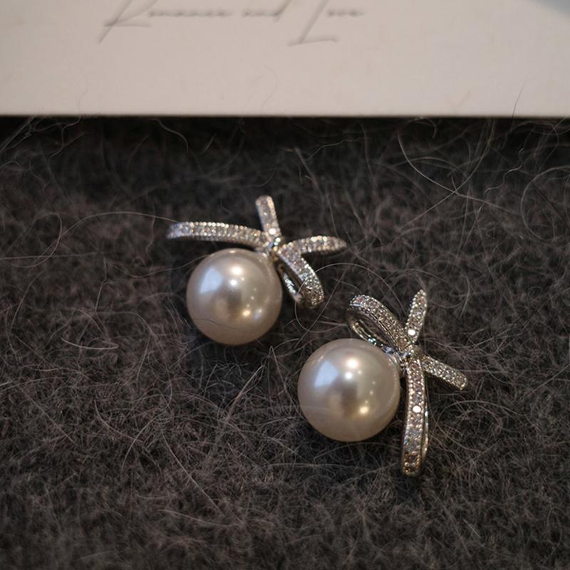 French Elegant Micro Set Zircon Gold Color BowKnot Pearl Pendant Earrings 2026 Fashion Jewelry set Luxury Accessories for Womens срібний
French Elegant Micro Set Zircon Gold Color BowKnot Pearl Pendant Earrings 2026 Fashion Jewelry set Luxury Accessories for Womens срібний