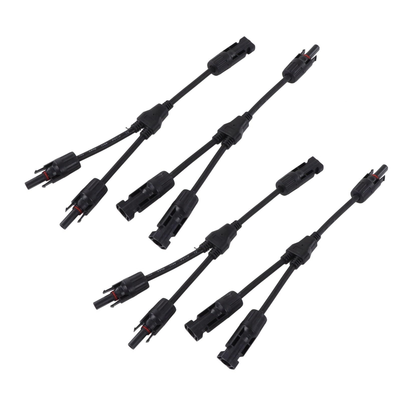 2 Set Solar Panel Photovoltaic Y Branch Parallel Cable PV Adapter Cable Wire Male Female Connector IP67 1000VDC PV LTY2
2 Set Solar Panel Photovoltaic Y Branch Parallel Cable PV Adapter Cable Wire Male Female Connector IP67 1000VDC PV LTY2