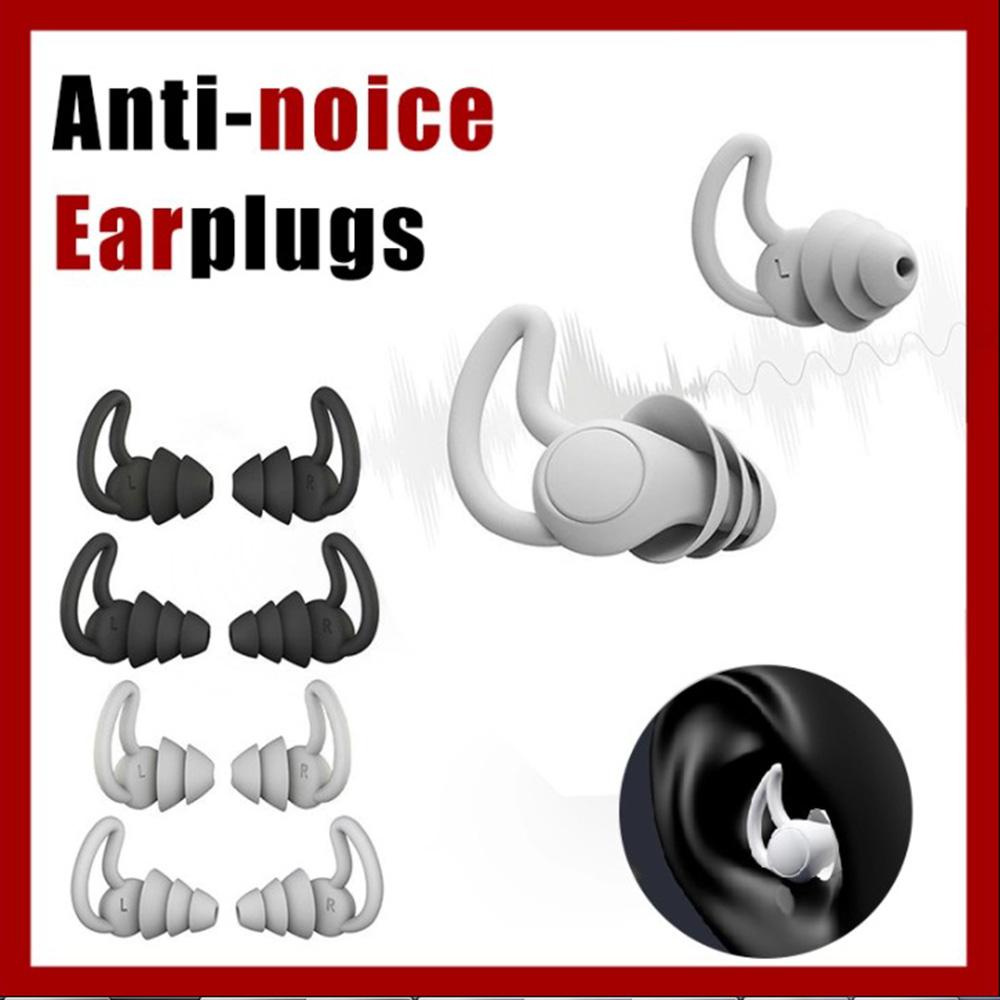 Tapered Shape Protective Earplugs Noise reduction Earplugs Soft Silicone Ear Plugs Ear Protector black-3 layers
Tapered Shape Protective Earplugs Noise reduction Earplugs Soft Silicone Ear Plugs Ear Protector black-3 layers