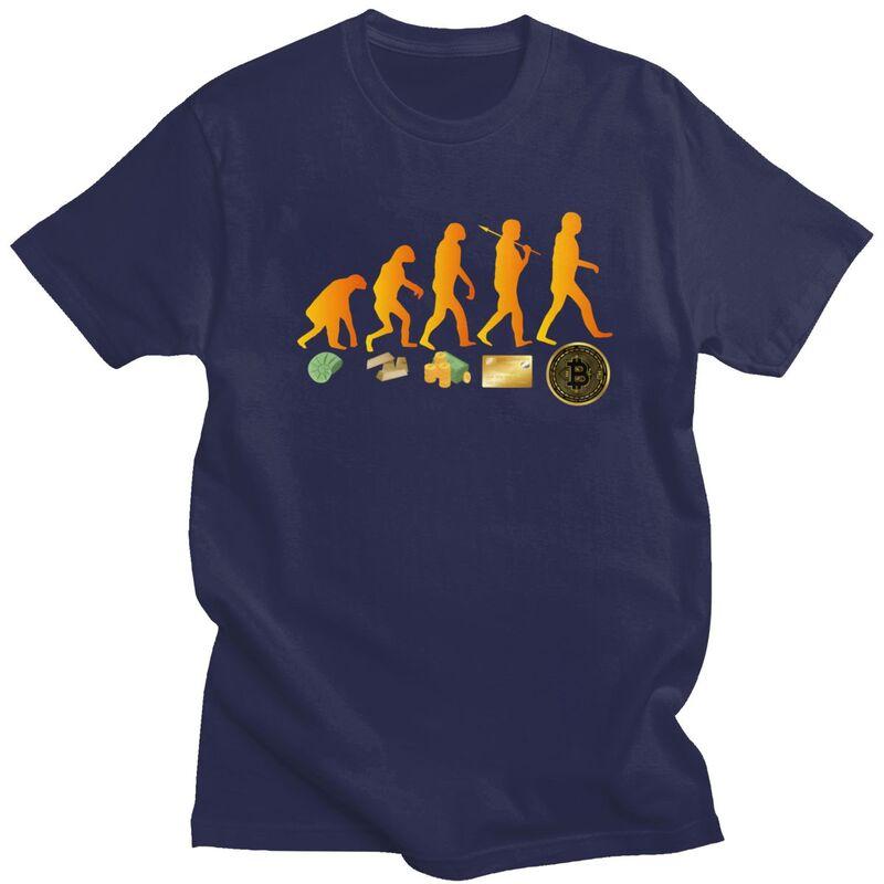 Evolution Of The Money T Shirt for Men Pure Cotton Tshirt Fashion Tees Crypto Bitcoin Gift Tshirt 4XL
Evolution Of The Money T Shirt for Men Pure Cotton Tshirt Fashion Tees Crypto Bitcoin Gift Tshirt 4XL