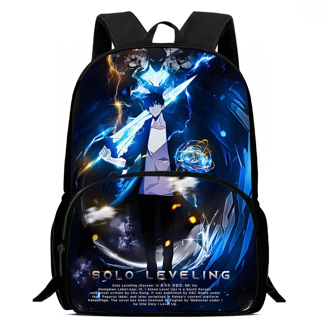 Детские рюкзаки Аниме Solo Leveling Наплечная сумка Пенал Ученические Школьные сумки большой вместимости для мальчиков девочек Лучший подарок
Детские рюкзаки Аниме Solo Leveling Наплечная сумка Пенал Ученические Школьные сумки большой вместимости для мальчиков девочек Лучший подарок