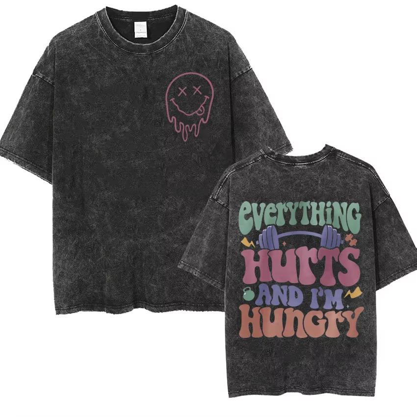 Hurts and I’m Hungry Funny T Shirts Men Women Vintage Washed Muscle Mommy Gym T Shirt Casual Cotton T-shirt S
Hurts and I’m Hungry Funny T Shirts Men Women Vintage Washed Muscle Mommy Gym T Shirt Casual Cotton T-shirt S