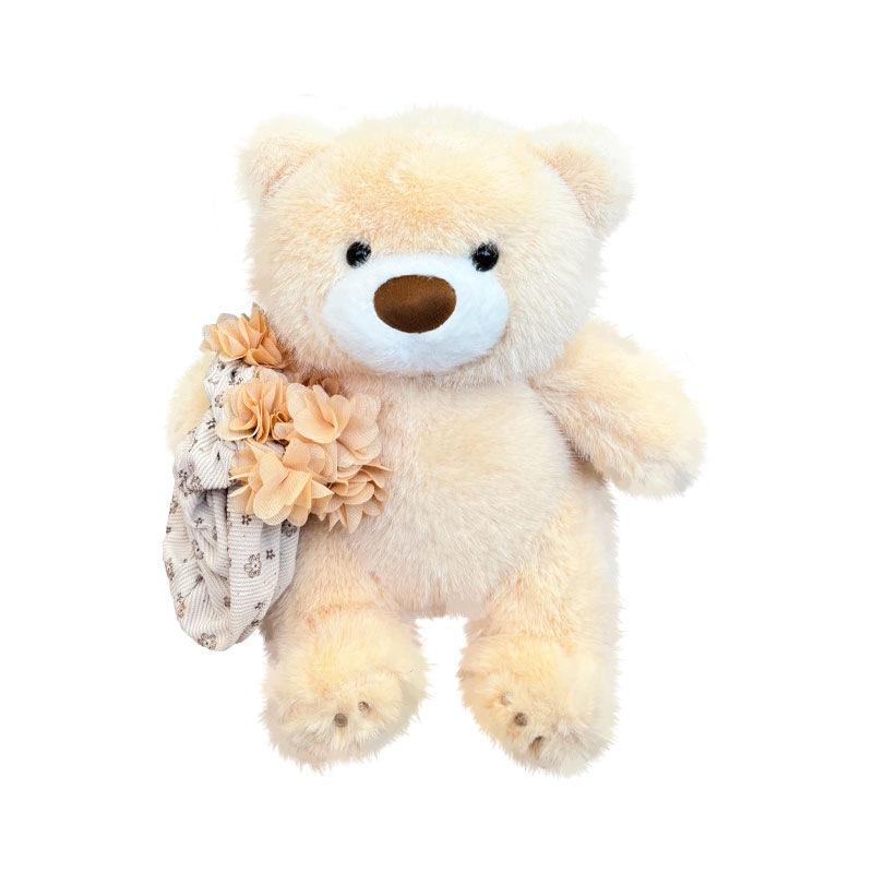Bouquet bear doll cuddle doll throw pillow sleeping bed teddy bear plush toy girl birthday gift 27cm【0.3kg】 молочный белый
Bouquet bear doll cuddle doll throw pillow sleeping bed teddy bear plush toy girl birthday gift 27cm【0.3kg】 молочный белый
