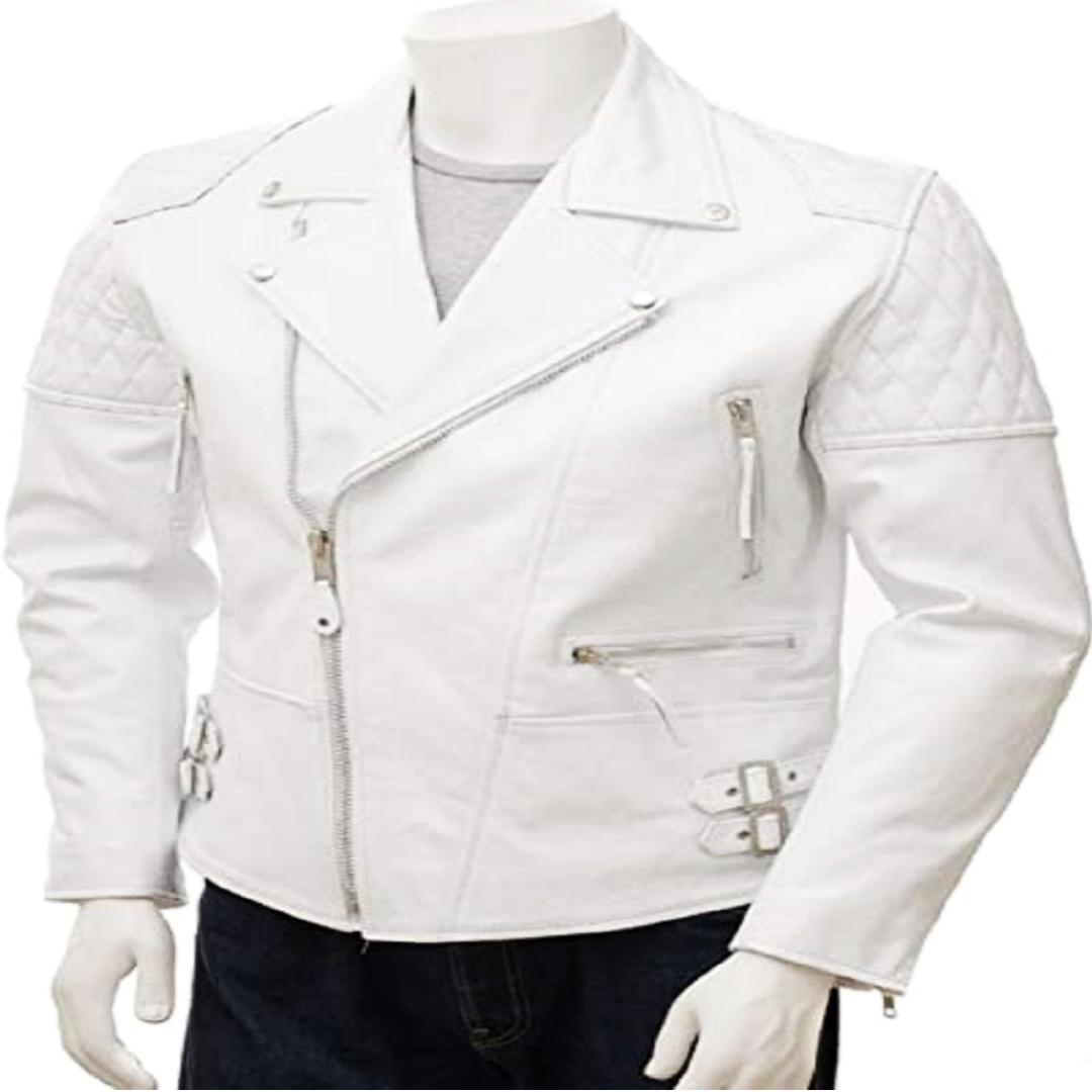 NOORA Men s 100% Real Leather Jacket ST014 XS білий
NOORA Men s 100% Real Leather Jacket ST014 XS білий