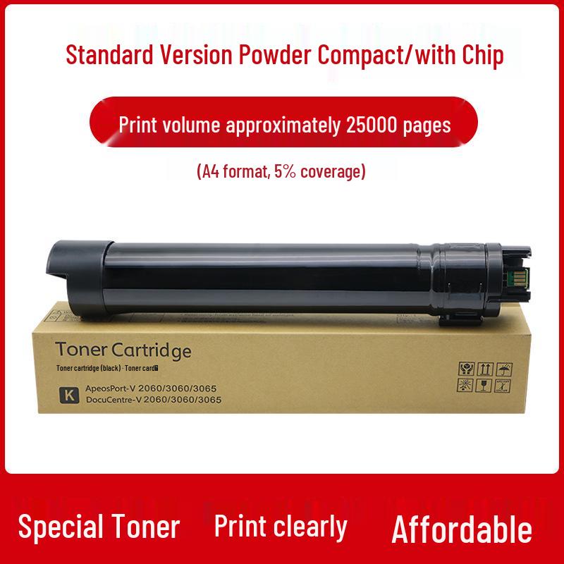 Fuji Xerox 3065 Fifth Gen Toner Cartridge CT202509 for V2060/3060/2560/3560.
Fuji Xerox 3065 Fifth Gen Toner Cartridge CT202509 for V2060/3060/2560/3560.