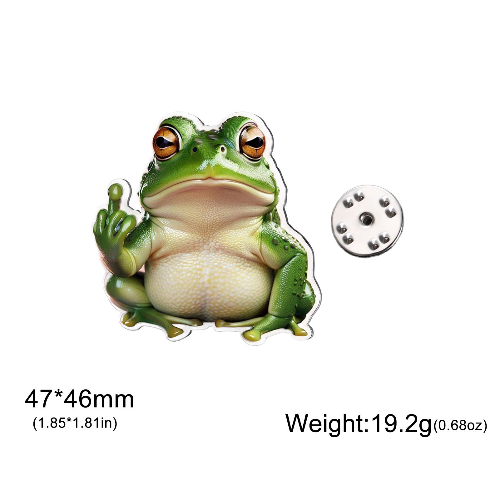 Funny Cartoon Frog Brooch Stainless Steel Lovely Animal Brooch Pin Scarf Skirt Accessories Fashion Party Jewelry Couple Gift
Funny Cartoon Frog Brooch Stainless Steel Lovely Animal Brooch Pin Scarf Skirt Accessories Fashion Party Jewelry Couple Gift