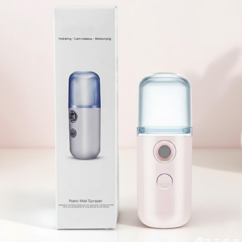 30ML Nano Facial Mist Sprayer Portable USB Mini Face Steamer Humidifier for Skin Care Hydration Beauty Tool світло-рожевий колір
30ML Nano Facial Mist Sprayer Portable USB Mini Face Steamer Humidifier for Skin Care Hydration Beauty Tool світло-рожевий колір
