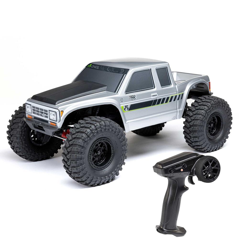 AXIAL SCX10 III Coyote 4WD Зі щітковим двигуном RC Рок-кравлер 1/10 Електрична модель на радіокеруванні Автомобілі RTR Іграшки для дорослих та дітей срібний
AXIAL SCX10 III Coyote 4WD Зі щітковим двигуном RC Рок-кравлер 1/10 Електрична модель на радіокеруванні Автомобілі RTR Іграшки для дорослих та дітей срібний