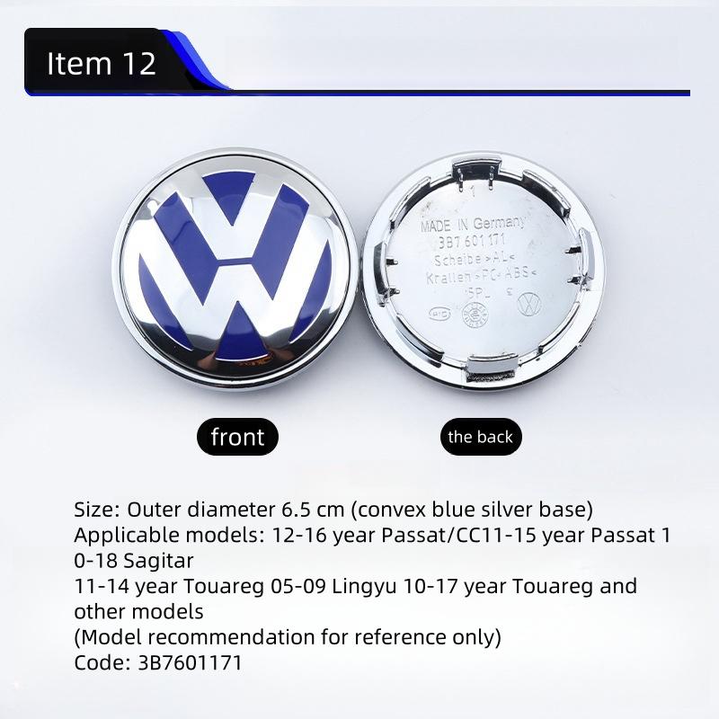 For VW Volkswagen Jetta MK5 Golf 56-76mm Car Wheel Center Hub Cap Sticker Accessories For Volkswagen R-line R GTI Polo Golf Toua 4PCS
For VW Volkswagen Jetta MK5 Golf 56-76mm Car Wheel Center Hub Cap Sticker Accessories For Volkswagen R-line R GTI Polo Golf Toua 4PCS
