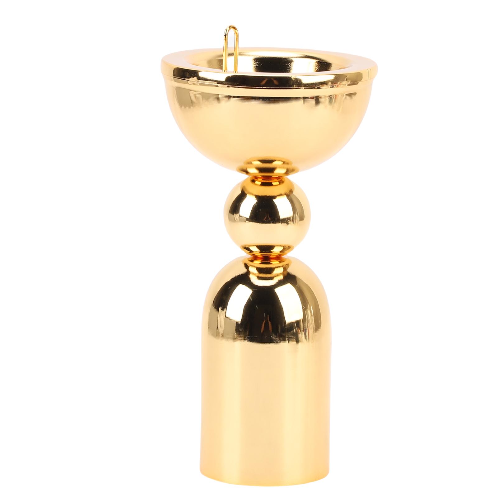 Golden Incense Holder Middle East Style Incense Cone Burner for Home Indoor Decoration Yoga Meditation
Golden Incense Holder Middle East Style Incense Cone Burner for Home Indoor Decoration Yoga Meditation