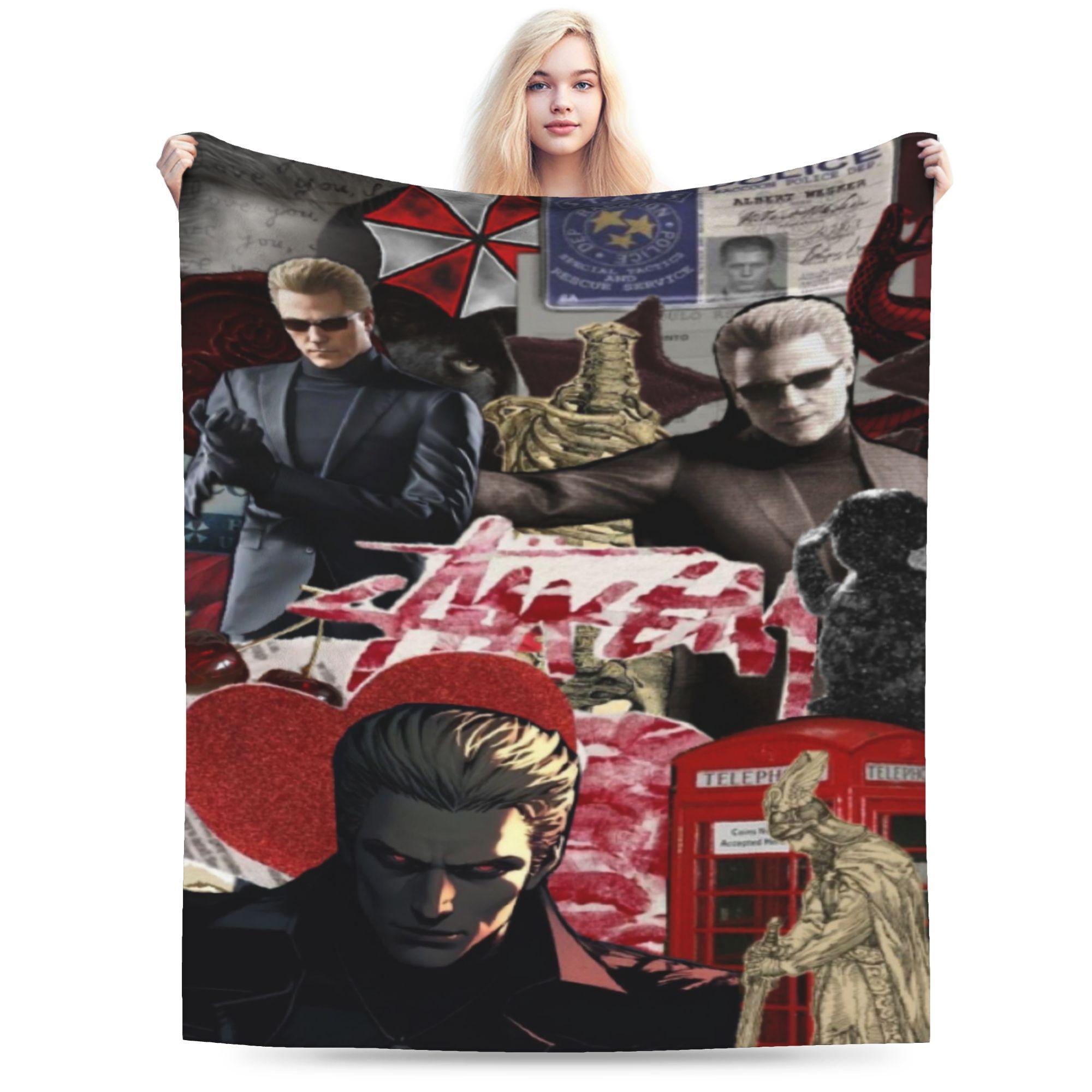 Y2K Albert Wesker Blankets Super Soft Flannel Comfortable Throw Blanket Machine Washable 80x60in
Y2K Albert Wesker Blankets Super Soft Flannel Comfortable Throw Blanket Machine Washable 80x60in
