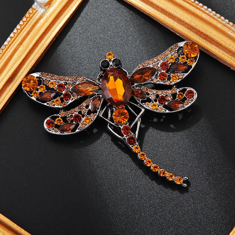 Fashion Rhinestone Wings Dragonfly Brooches For Women Man Suit Coat Jeweley Accessries Gifts A5
Fashion Rhinestone Wings Dragonfly Brooches For Women Man Suit Coat Jeweley Accessries Gifts A5