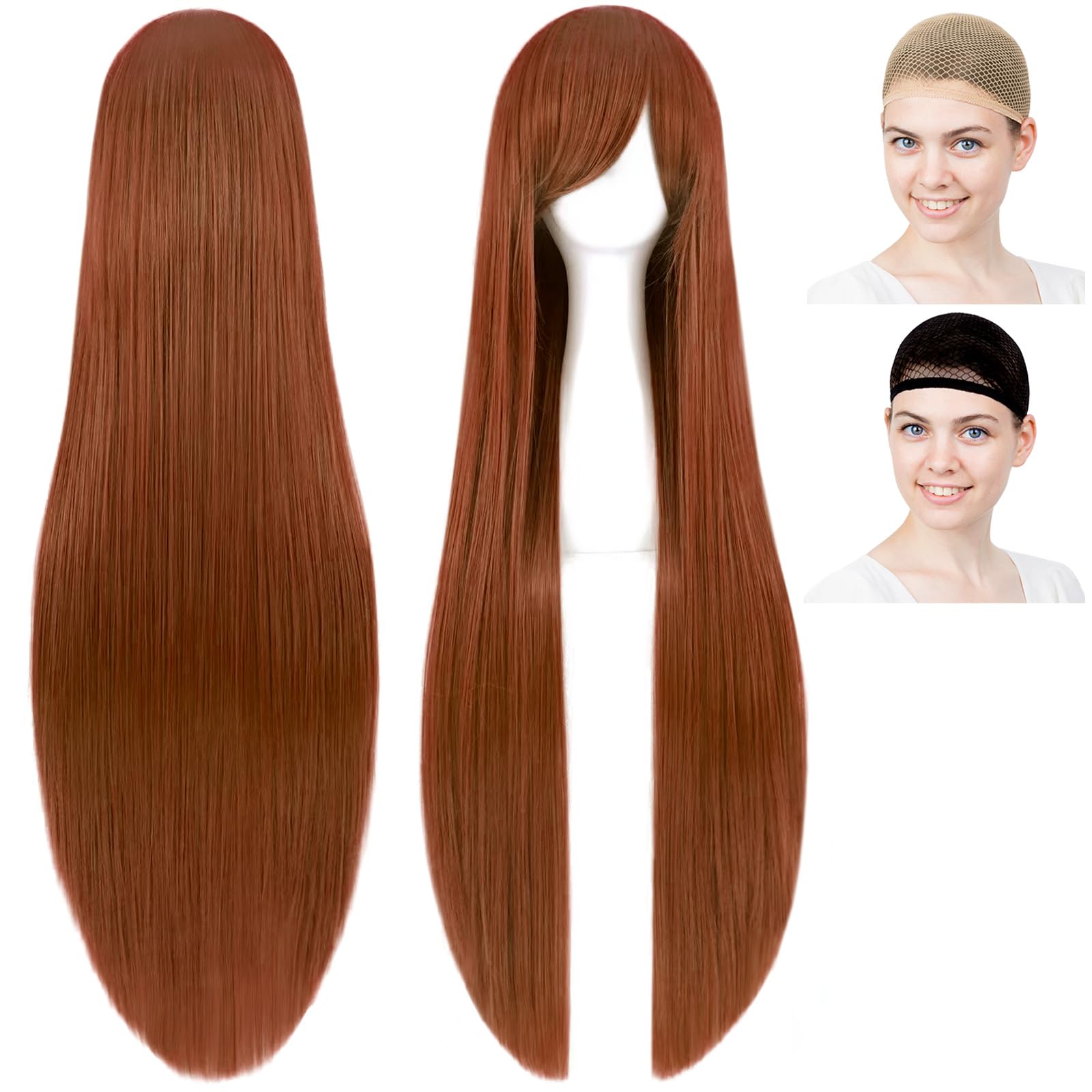 Парик для косплея CaseEden, Премиум, Гладкий, Длинный, 100 см, Коричневый, 6156
Парик для косплея CaseEden, Премиум, Гладкий, Длинный, 100 см, Коричневый, 6156