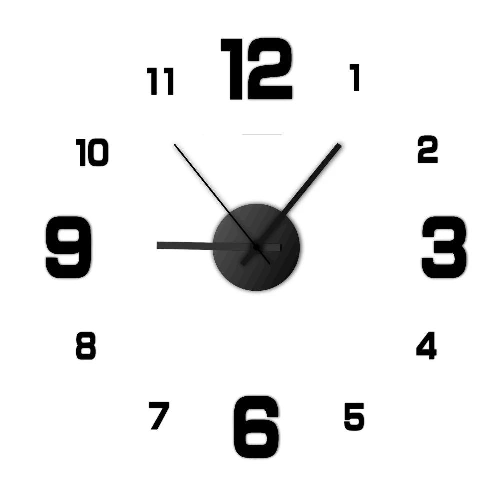 Creatives Wall Clock Frameless Watches Home Living Room Offices Decoration for Bedroom Modern Digital Decor Clocks Led Garden золотий
Creatives Wall Clock Frameless Watches Home Living Room Offices Decoration for Bedroom Modern Digital Decor Clocks Led Garden золотий