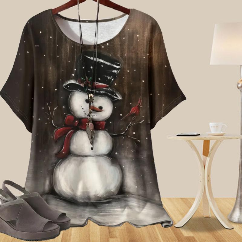 Женская повседневная свободная весенняя рубашка, женские топы с коротким рукавом и принтом медоносной пчелы и цветка-снеговика 8XL серый
Женская повседневная свободная весенняя рубашка, женские топы с коротким рукавом и принтом медоносной пчелы и цветка-снеговика 8XL серый