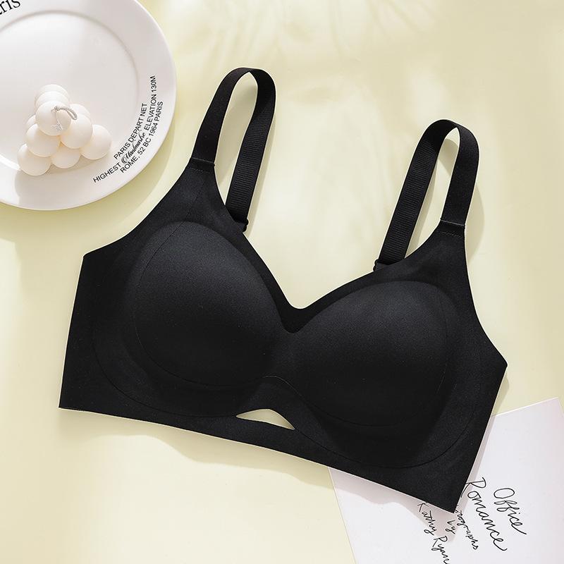 Traceless underwear, thin big breasts, small breasts, gathered to prevent sagging, closed breasts, fixed cup, bra cover. XXL(40/90ABC) чорний
Traceless underwear, thin big breasts, small breasts, gathered to prevent sagging, closed breasts, fixed cup, bra cover. XXL(40/90ABC) чорний