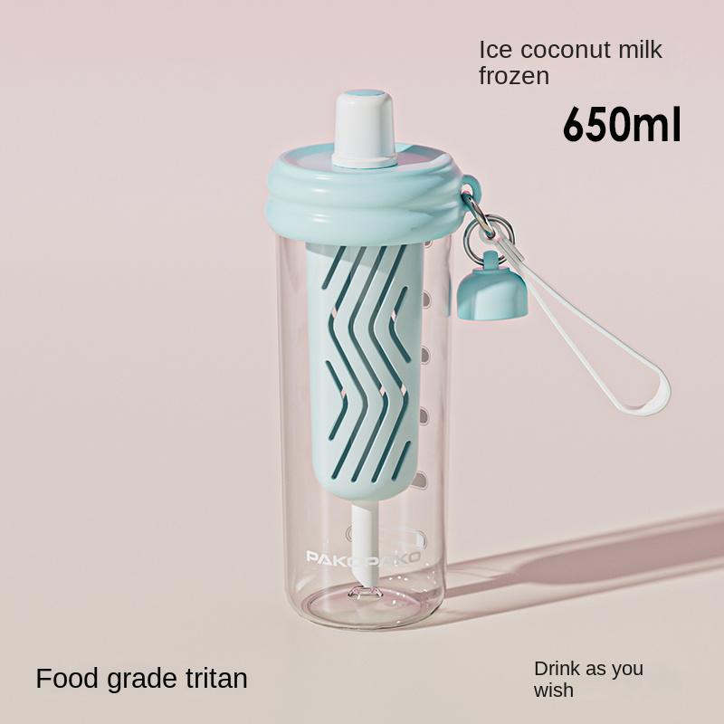 650ml Jelly Straw Water Cup For Men and women With High Value Summer Cute Portable Large Capacity Plastic Cup 650ML синій
650ml Jelly Straw Water Cup For Men and women With High Value Summer Cute Portable Large Capacity Plastic Cup 650ML синій