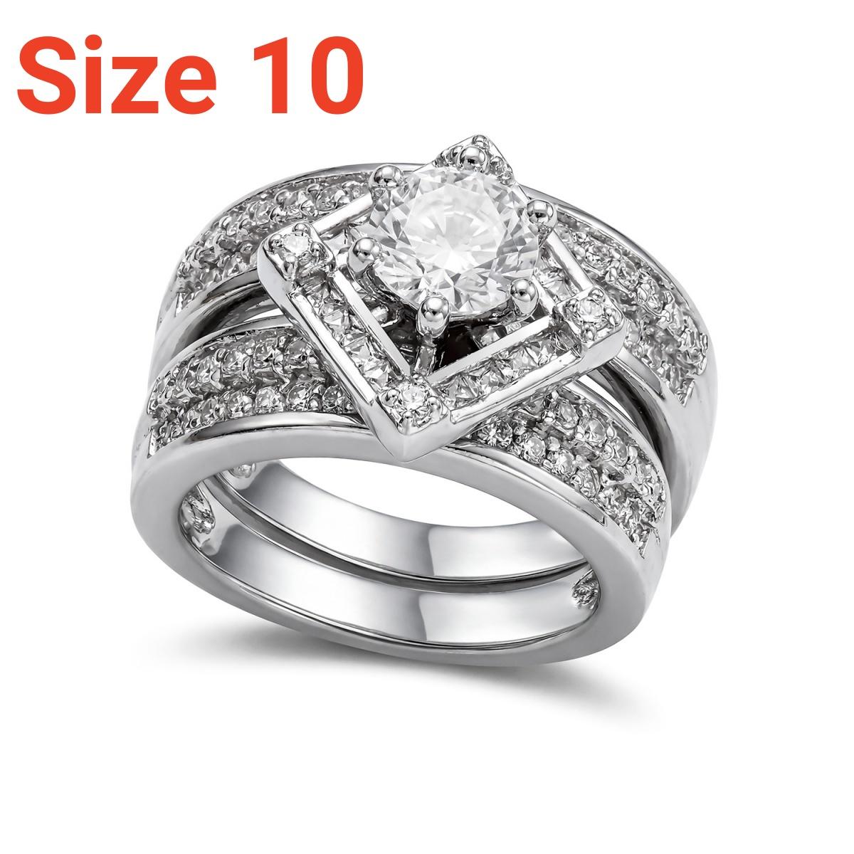 2Pcs/Set Vintage Square Inlaid Cubic Zircon Couple Rings For Women Men Classic Geometric Promise Engagement Wedding Ring Zircon
2Pcs/Set Vintage Square Inlaid Cubic Zircon Couple Rings For Women Men Classic Geometric Promise Engagement Wedding Ring Zircon