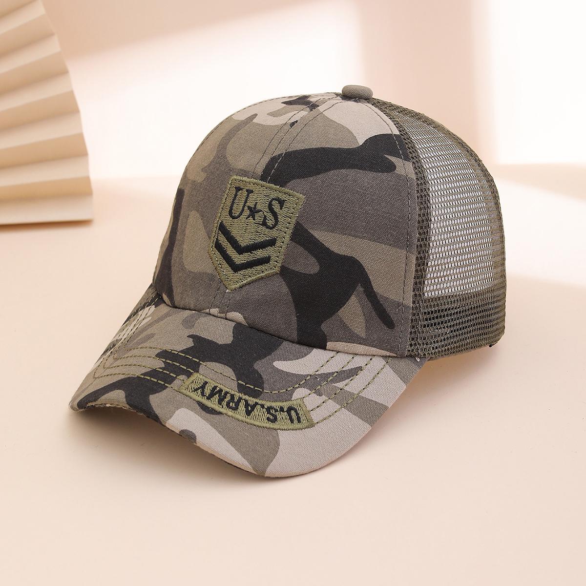 Spring and summer patch-stitched embroidered arrow-shaped letter logo mesh baseball cap, outdoor breathable beanie hat One Size
Spring and summer patch-stitched embroidered arrow-shaped letter logo mesh baseball cap, outdoor breathable beanie hat One Size